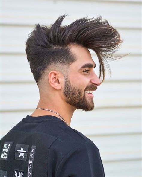 haircut longer on top short on sides